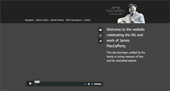 Desktop Screenshot of jamesmaccafferty.com